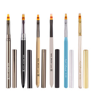 Nouveau produit 12 ongles populaires tirant la ligne luminothérapie peinture fleur art stylo brosse - Product Image 1