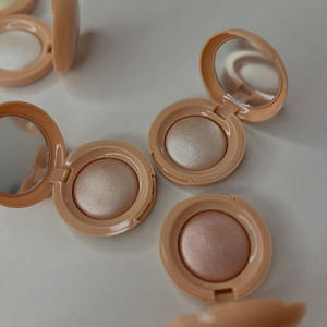 Resaltador y <span class=keywords><strong>bronceador</strong></span> holográfico de diamante vegano, polvo prensado alimentado por minerales para maquillaje de cara, cuerpo y mejillas - Product Image 3