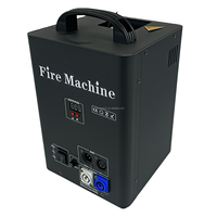 Getyourreal ED-EFC182 DJ Party Event Show Concert DMX 512 2 CH 110/220V 50/60Hz 150W Source d'alimentation électrique en aluminium Effet Flamme