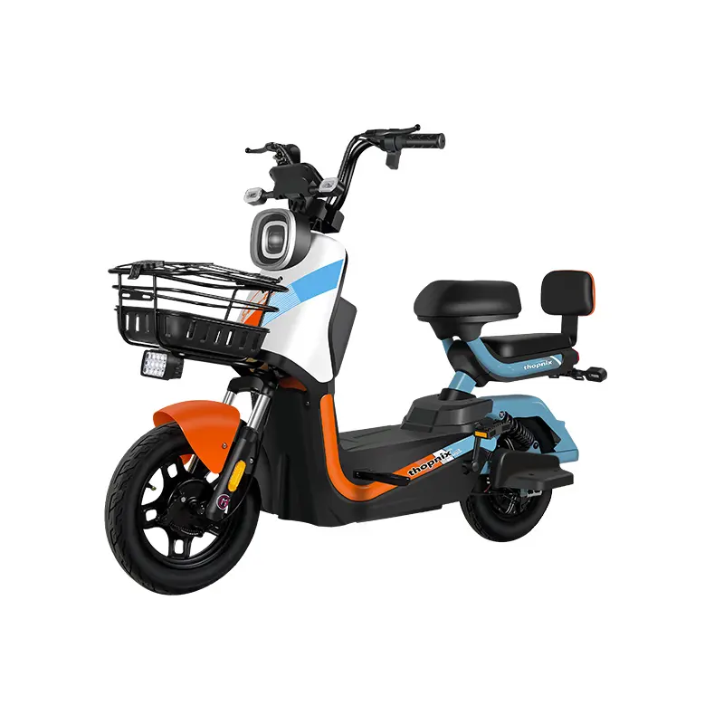 2024 vendite calde 48V motociclette elettriche 350W 500W Motor sepeda listrik non ha ancora recensioni