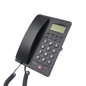 Téléphone fixe filaire traditionnel Beawin à bas prix avec identification de l'appelant, numérotation rapide, touches de mémoire à une touche, réseau PSTN - Product Image 2