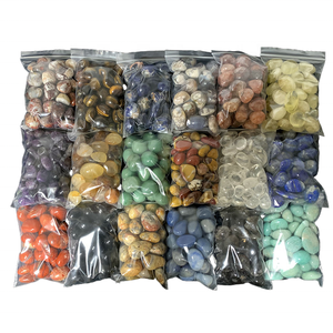 Pietre di Cristallo Naturale Lucidate in Vendita, Sacchetto da 100g di Chips di Agata, Fluorite e Cristalli di Quarzo - Product Image 4