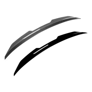 Audi A5 F5 <b>Rear</b> <b>Spoiler</b> Carbon Fiber Texture Ducktail Trunk Wing 2017-24 - Product Image 5