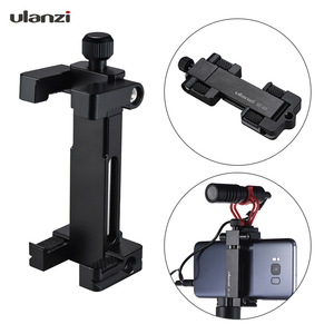 NOUVEAU HOSHI Ulanzi ST-03 En Aluminium Mobile Trépied avec Hot Shoe Mount pour Boya Roulé <span class=keywords><strong>VideoMicro</strong></span> Microphone 1/4 ''Trépied Pince - Product Image 1