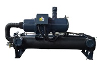 Refroidisseur refroidi à l'eau de 100 tonnes Capacité de refroidissement du refroidisseur à vis pour refroidisseur de 396 KW 120 HP