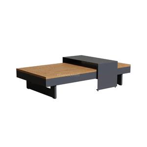 Mobilier d'extérieur en rotin Mobilier d'extérieur modulaire <span class=keywords><strong>de</strong></span> luxe sectionnel <span class=keywords><strong>de</strong></span> <span class=keywords><strong>salon</strong></span> d'extérieur Ensemble <span class=keywords><strong>de</strong></span> canapés Table en résine <span class=keywords><strong>et</strong></span> osier - Product Image 1
