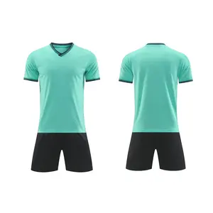 Novo uniforme de futebol de sublimação personalizado camisas de futebol infantil conjunto de camisas de futebol