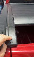 Couverture de benne rigide rétractable pour pick-up électrique, étanche, compatible avec les bennes TOYOTA 5.5FT et 6.6FT (2012-2022)