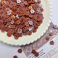 Kit de construction de paysages végétaux en blocs de petites particules en forme de fleur à six pétales, en PVC écologique, avec pièces à assembler et instructions manuelles