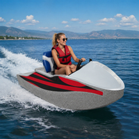 Équipement de divertissement aquatique électrique personnalisable en EPP, alimenté au lithium 15 kW, directement de l'usine : Bateau-kart électrique