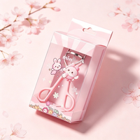 Boîte d'emballage en PVC transparent avec crochets pour supports de cils, forme/épaisseur/logo personnalisables, revêtement UV, usage cosmétique