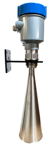 Jauge de niveau d'eau radar à faisceau étroit 26G, haute précision 3 mm, IP67, alimentation 12V pour rivières et réservoirs, garantie 3 mm - Product Image 2