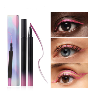 Eyeliner liquide en crayon à marque privée OEM, résistant à la transpiration, contrôle de l'huile, eyeliner liquide mat, vente en gros, personnalisé, haute pigmentation, cosmétique - Product Image 1