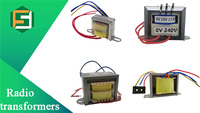 Transformateur de type EI 12V 24V 12 0 12 transformateurs d'impulsions de sortie de clôture électrique 10A