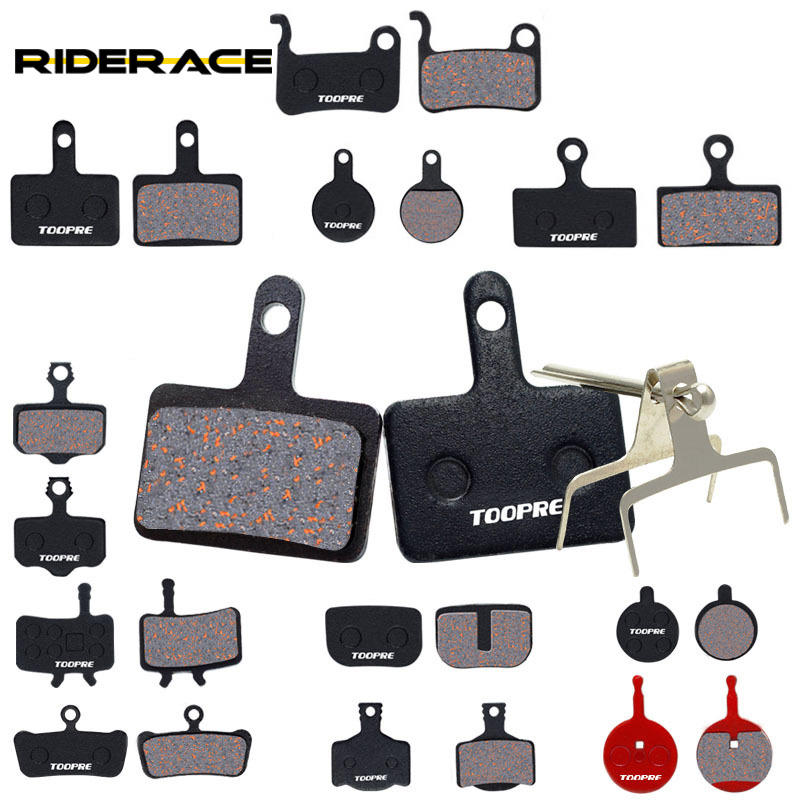 RIDERACE MTB Bike Disc Brake Pads Semi-Metallic Resin Pad for SRAM E1CR ER  XX XO DB1 DB3 DB5 for SHIMANO SAINT ZEE QUADIEM