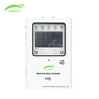 Panneau de commande d'alarme incendie certifié CCCF, système de détection de gaz 8/16 canaux avec écran tactile 7 pouces, Lora RS485