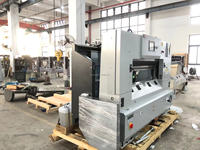 Dapeng Entièrement Automatique Guillotine Double Hydraulique 1370mm Programme 10/15 Pouce Machine Coupe-Papier