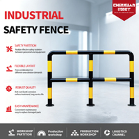Clôture de sécurité modulaire pour robots, garde-corps en treillis métallique industriel, isolation de machines d'atelier, clôture de protection