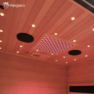 <span class=keywords><strong>Sauna</strong></span> sec infrarouge lointain pour 2 personnes en <span class=keywords><strong>bois</strong></span> massif pour usage domestique en intérieur - Product Image 6