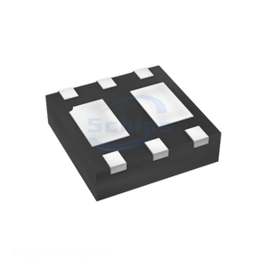 Transistors 6-UDFN Exposed Pad DSS5160FDB-7 Electronics Component Manufacturer Channel - Product Image 1