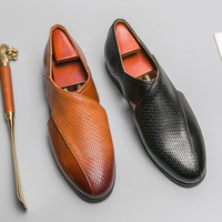 Nouvelles Sandales Habillées Décontractées pour Hommes en Cuir PU Style Italien 2025 – Idéales pour la Marche en Extérieur Tendance
