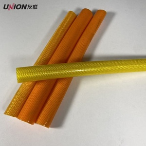 Yellow <strong>Orange</strong> <strong>PVC</strong> Garden Hose <strong>PVC</strong> Fiber Hose Custom Sizes Custom Colors - Product Image 2
