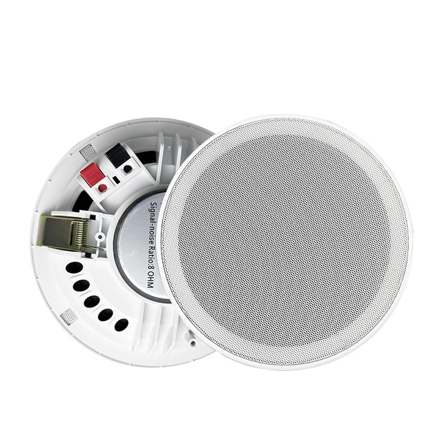High Quality Home Loudspeaker Fashion Roof Ceiling Speakers 6.5-inch Woofer Bathroom Ceiling Speaker