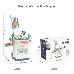 เครื่องฟังเสียงรถเข็นเครื่องฟังทางการแพทย์สำหรับ<span class=keywords><strong>เด็ก</strong></span>เครื่องทำความสะอาดของเล่นช้อปปิ้งซูเปอร์มาร์เก็ต ECG การค้าต่างประเทศการดูแลทำความสะอาดรถเข็น - Product Image 4