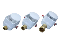 Medidor de Flujo de Agua Inteligente Prepago de Latón con Válvula Ultrasónica Fría y Caliente, Módulo Inalámbrico RS485, IP68, OEM