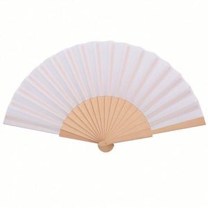Wooden Spanish Style Customized Hand Held Fan - Product Image 2