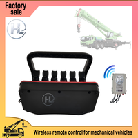 Control Remoto Inalámbrico a Prueba de Agua de Plástico para Grúas de Camión/Vehículos Mecánicos (Modelo Rojo RNP-TMLM) - 1 Año de Garantía