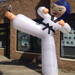 Promotion de l'extérieur, décoration d'événement, <span class=keywords><strong>ballon</strong></span> gonflable de 8m de haut pour le judo, garçon pour la salle de sport, les magasins, poupée gonflable publicitaire - Product Image 3