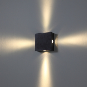 Hiện đại chất lượng cao 2*3W lên và xuống ánh sáng ngoài trời dẫn đèn tường - Product Image 3