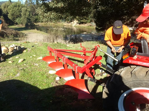 Mini-<span class=keywords><strong>tracteur</strong></span> diesel 15-20 CV <span class=keywords><strong>pour</strong></span> usage agricole, cultivateur de jardin, attelage 3 points, <span class=keywords><strong>charrue</strong></span> à sillons, motoculteur agricole à vendre - Product Image 3