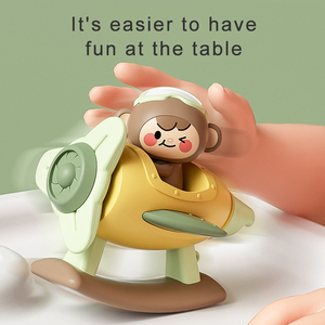 Juguete de Plástico con Silbato de <span class=keywords><strong>Mono</strong></span> Banana, Juguete Educativo para el Entrenamiento Muscular Oral del Bebé, Venta al por Mayor Internacional - Product Image 5