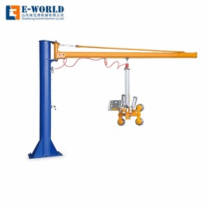 Nouvelle grue à flèche pneumatique de 400 kg pour le levage de verre, idéale pour le déplacement de verre isolant trempé et de murs-rideaux en verre – Vente chaude - Product Image 2