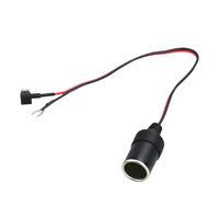 Prise femelle universelle pour allume-cigare de voiture, micro 2, boîte à fusibles de circuit de voiture, collecteur de câble de charge pour GPS, caméra embarquée