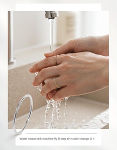 Anillo de Lujo [<span class=keywords><strong>GREG</strong></span>] de Acero Inoxidable Sin Níquel con Circonita Cúbica Resistente de 1.2mm para Hombre y Mujer, Tallas 4-21, Hecho en China - Product Image 6