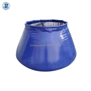 500L 1000L 5000L 8000l 10000L linh hoạt di động đóng mở Chất lượng cao PVC tarps bể chứa nước PVC bạt bể bàng quang - Product Image 3