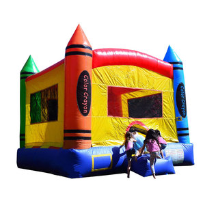 Castillo inflable gigante de <span class=keywords><strong>esponja</strong></span> <span class=keywords><strong>Bob</strong></span> para niños y adultos, casa de rebote grande para interiores, crayón - Product Image 1