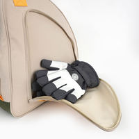 Sac à dos de sport Tinyat imperméable pour le ski, la plage, les voyages en plein air, le snowboard, le patinage, sac de rangement blanc laiteux