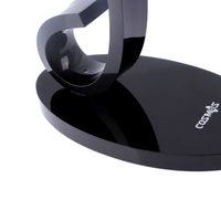 Présentoir de casque en acrylique de style personnalisé de couleur personnalisable portable simple et élégant