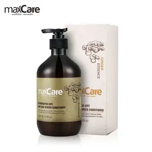 Condicionador de crescimento capilar, melhor venda de etiquetas privadas de gengibre orgânico para perda de cabelo shampoo