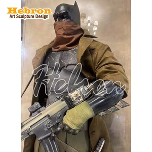 Statue de personnage d'anime grandeur nature de Marvel DC de qualité supérieure, modèle en résine de <span class=keywords><strong>Batman</strong></span>, super-héros, pour la décoration de la maison - Product Image 3