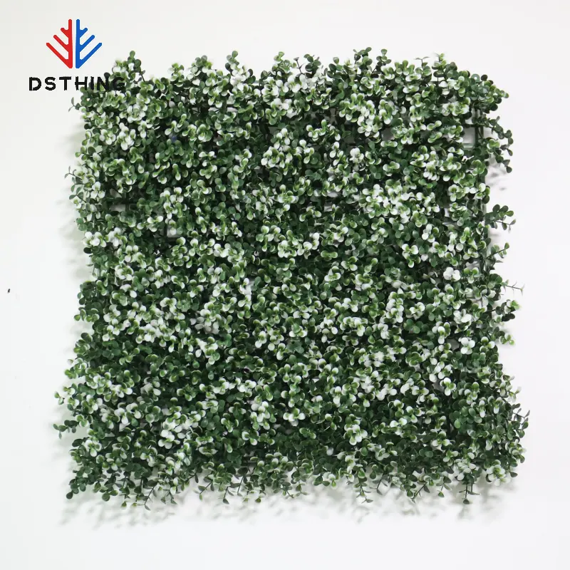 Dsthing – décorations de jardin Anti-uv, décoration de haie, panneaux de clôture en buis, mur d'herbe de plante artificielle violette