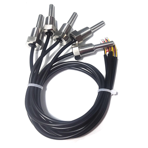Capteur de température en acier inoxydable 304 personnalisé 6*50MM avec fil de câble de 500mm pour équipement de chauffage - Product Image 2