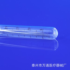 Tube à essai en verre Wantong de 25 ml avec bouchon, fond rond gradué, résistant aux hautes températures, équipement de laboratoire - Product Image 4