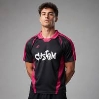Maillot de football en polyester recyclé, style vintage rétro, anti-humidité, pour entraînement, kit d'équipe personnalisé