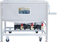 Máquina Comercial Totalmente Automática para Sacrificio y Corte de Pescado, Unidad Integrada para Limpiar el Vientre