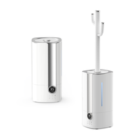 Humidificateur d'air 10L à remplissage supérieur Affichage LCD Diffuseur d'huile essentielle Humidificateurs Télécommande Humidificateur à ultrasons